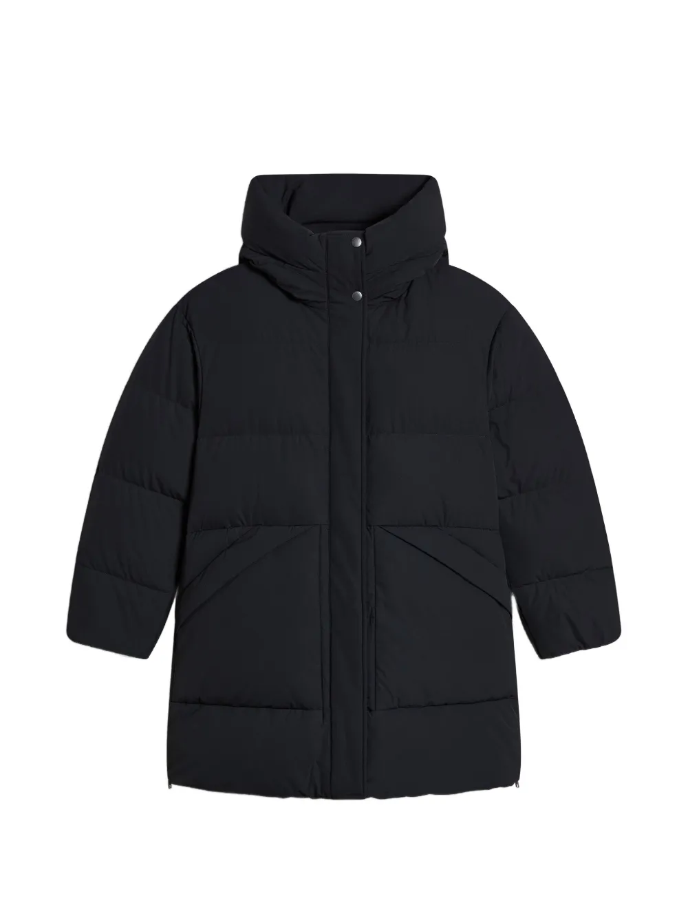 Woolrich Gesteppter Madison Kapuzenparka - Schwarz