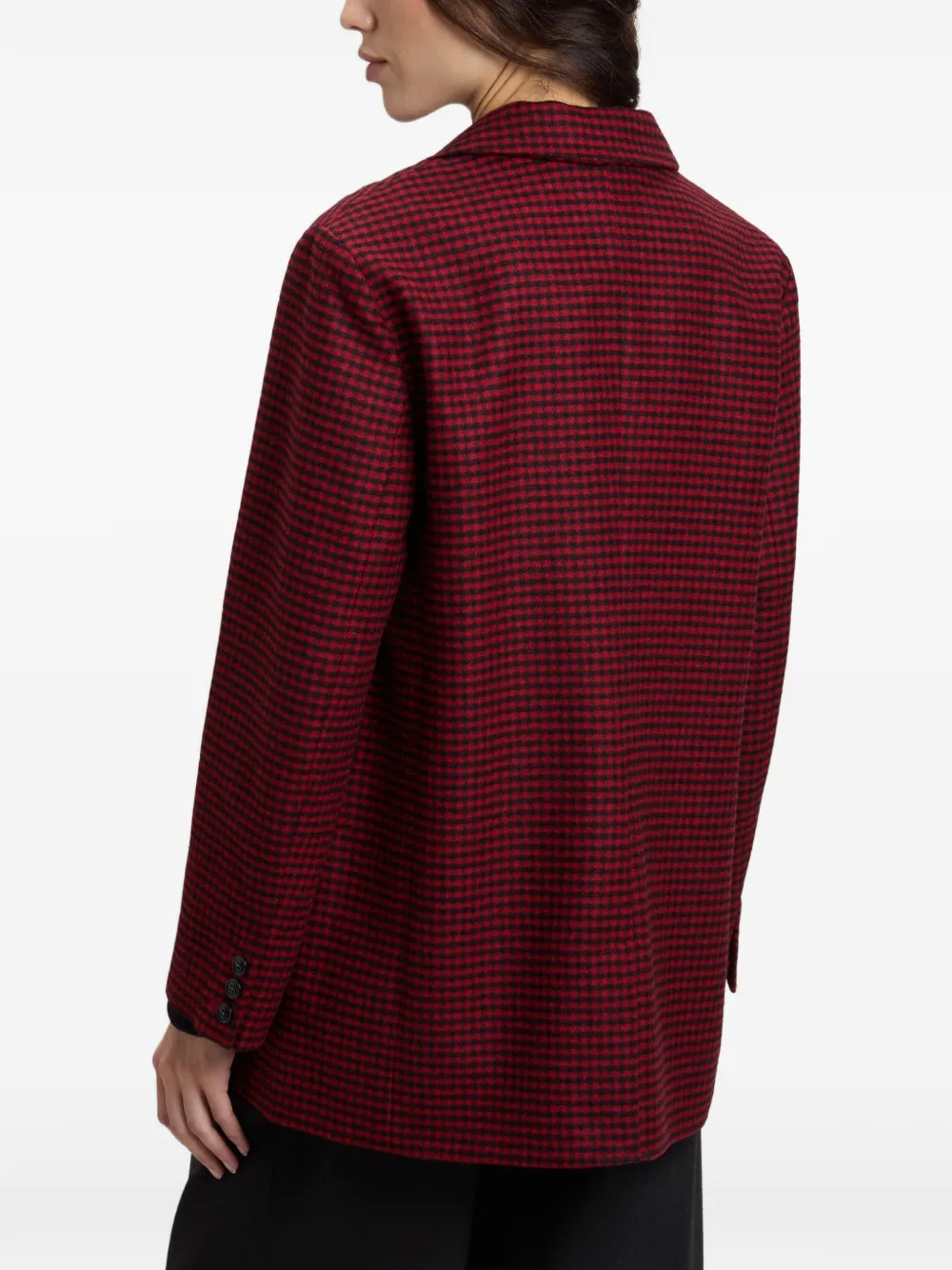 Woolrich Geruite blazer Rood