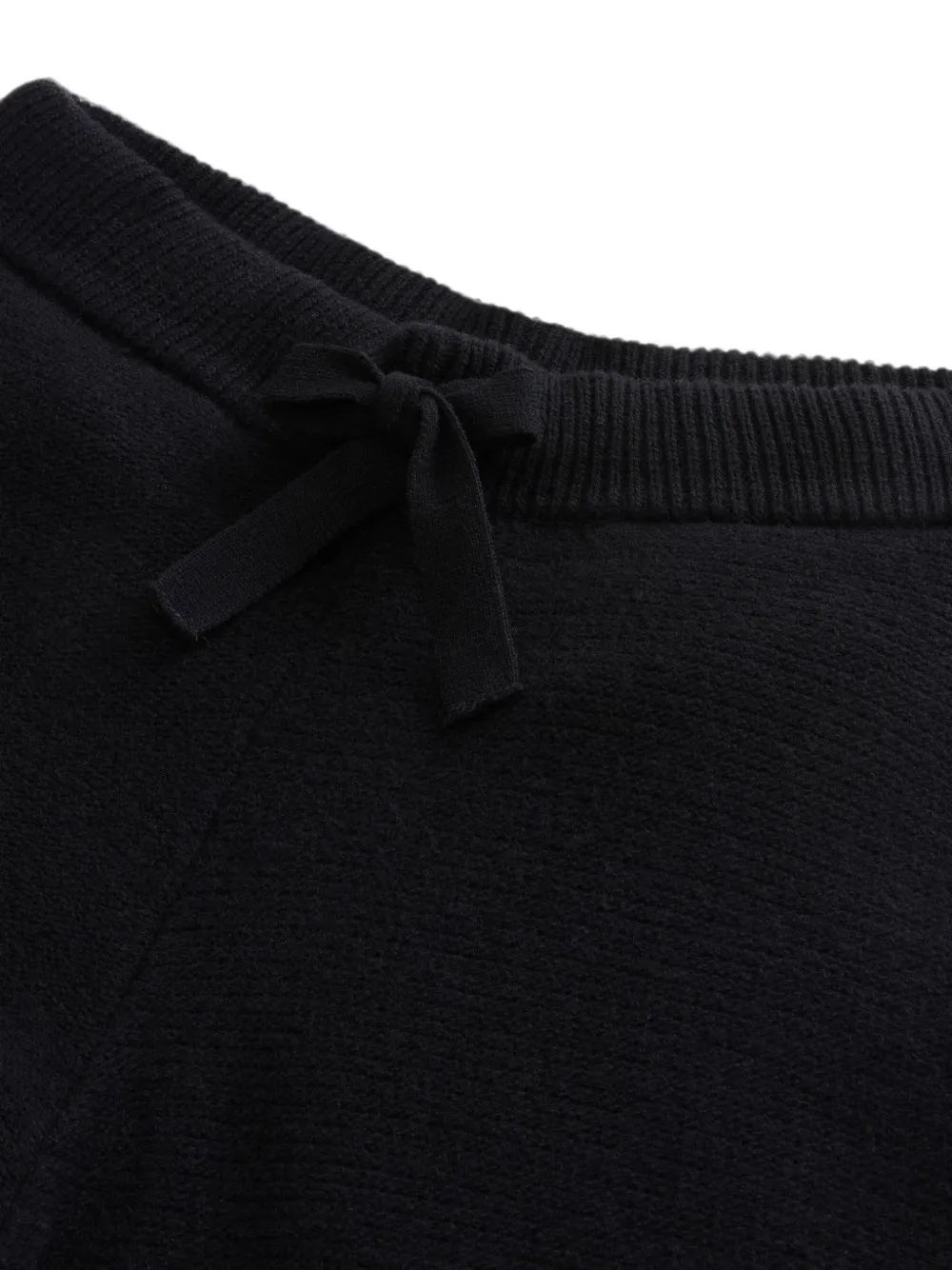 Woolrich Broek met trekkoordtaille Zwart