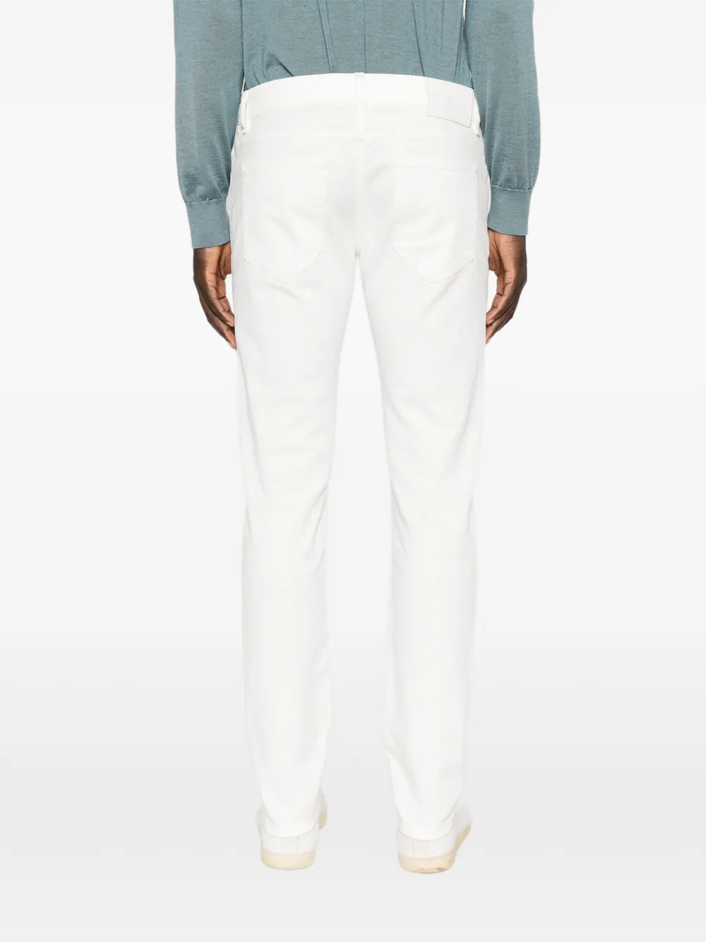 PT Torino Slim-fit jeans Wit