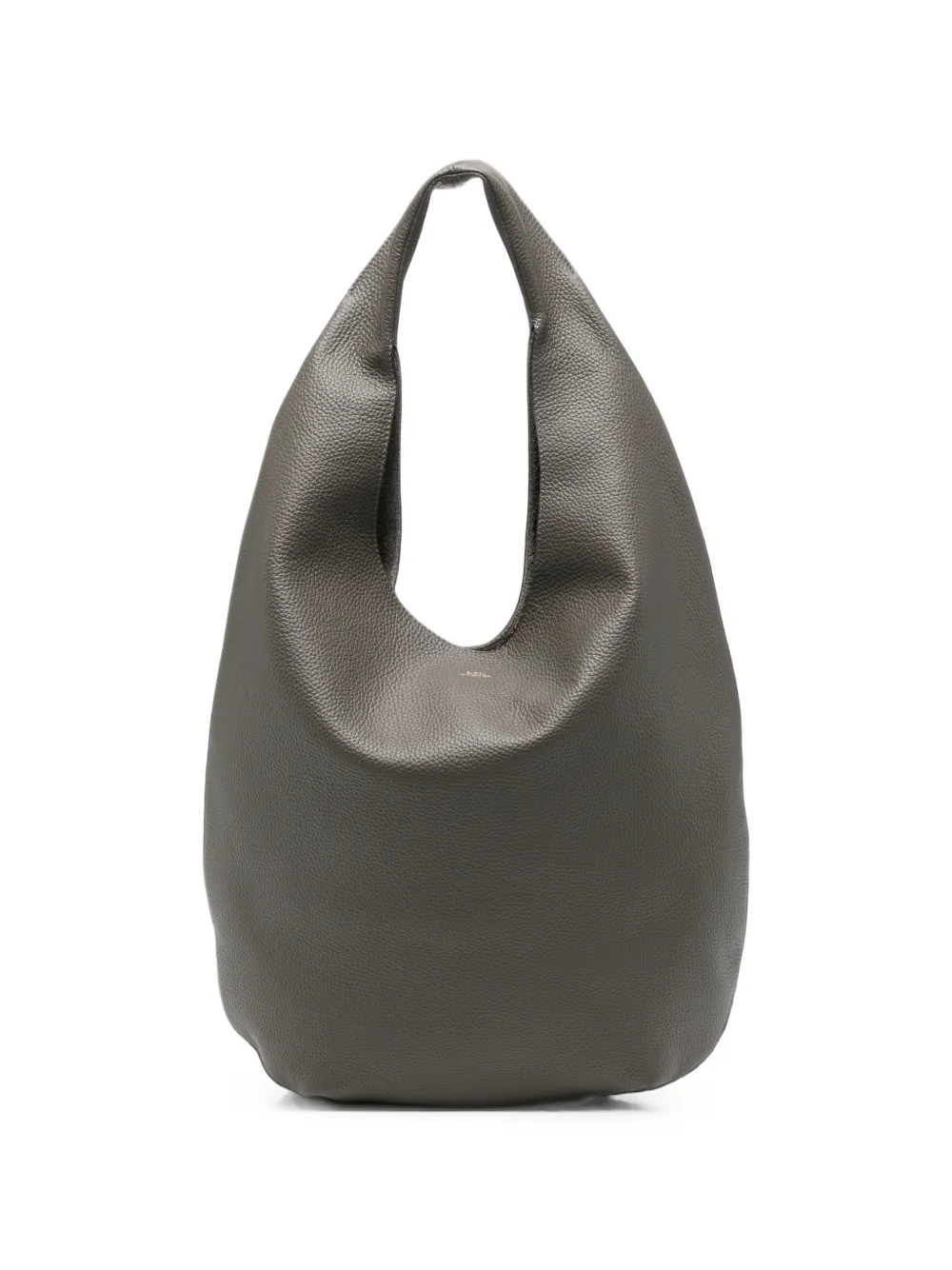 A.P.C. Le Neige leather shoulder bag - Grigio