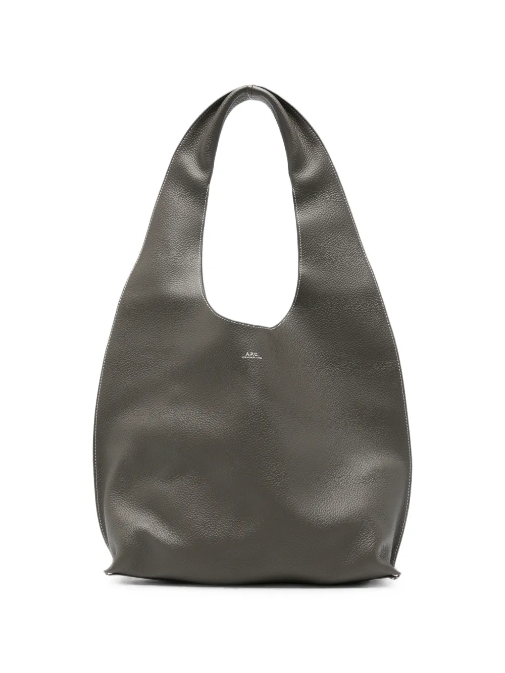 A.P.C. Le Neige Clou Schultertasche - Grau
