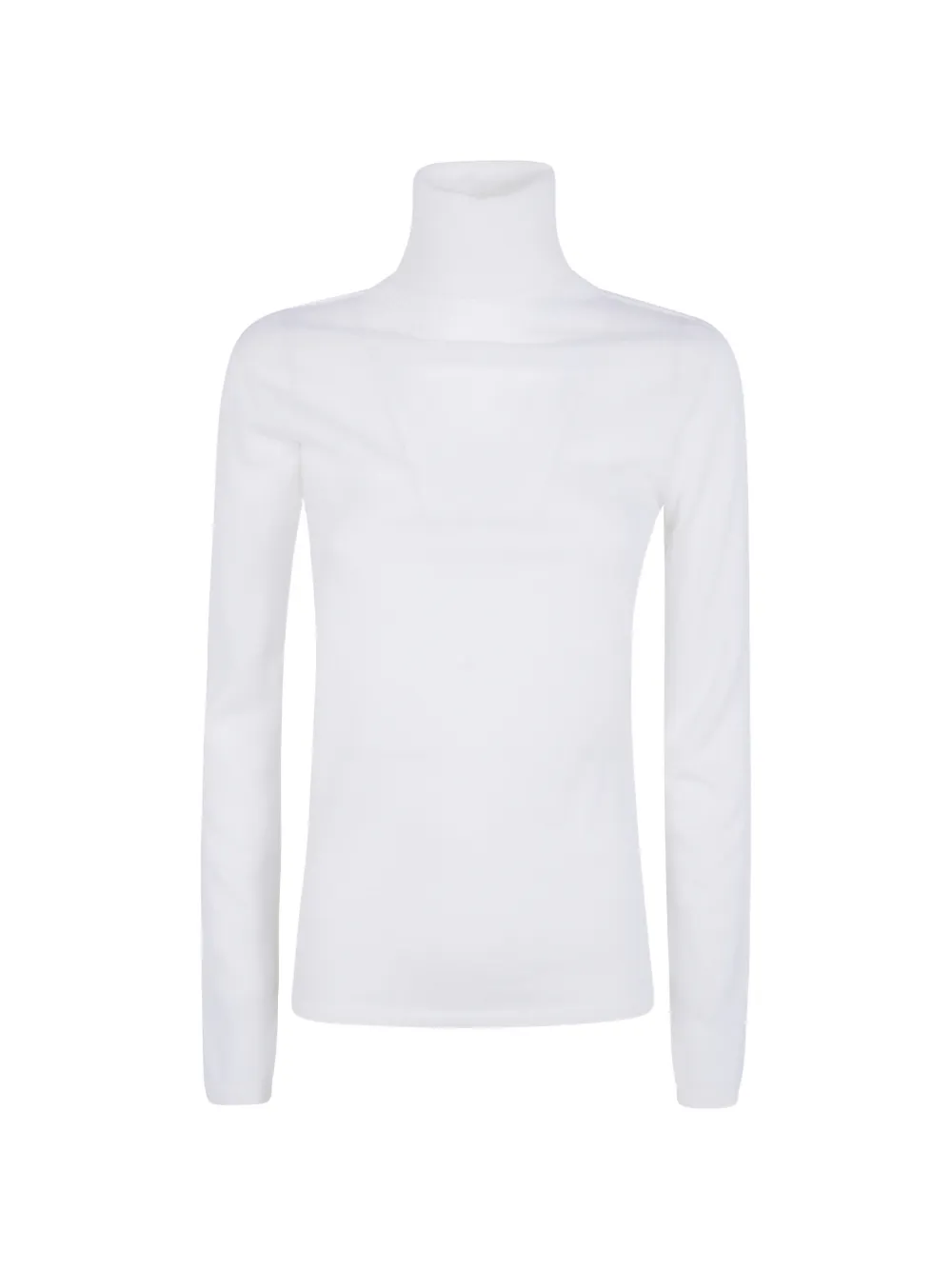 D.Exterior roll-neck sweater