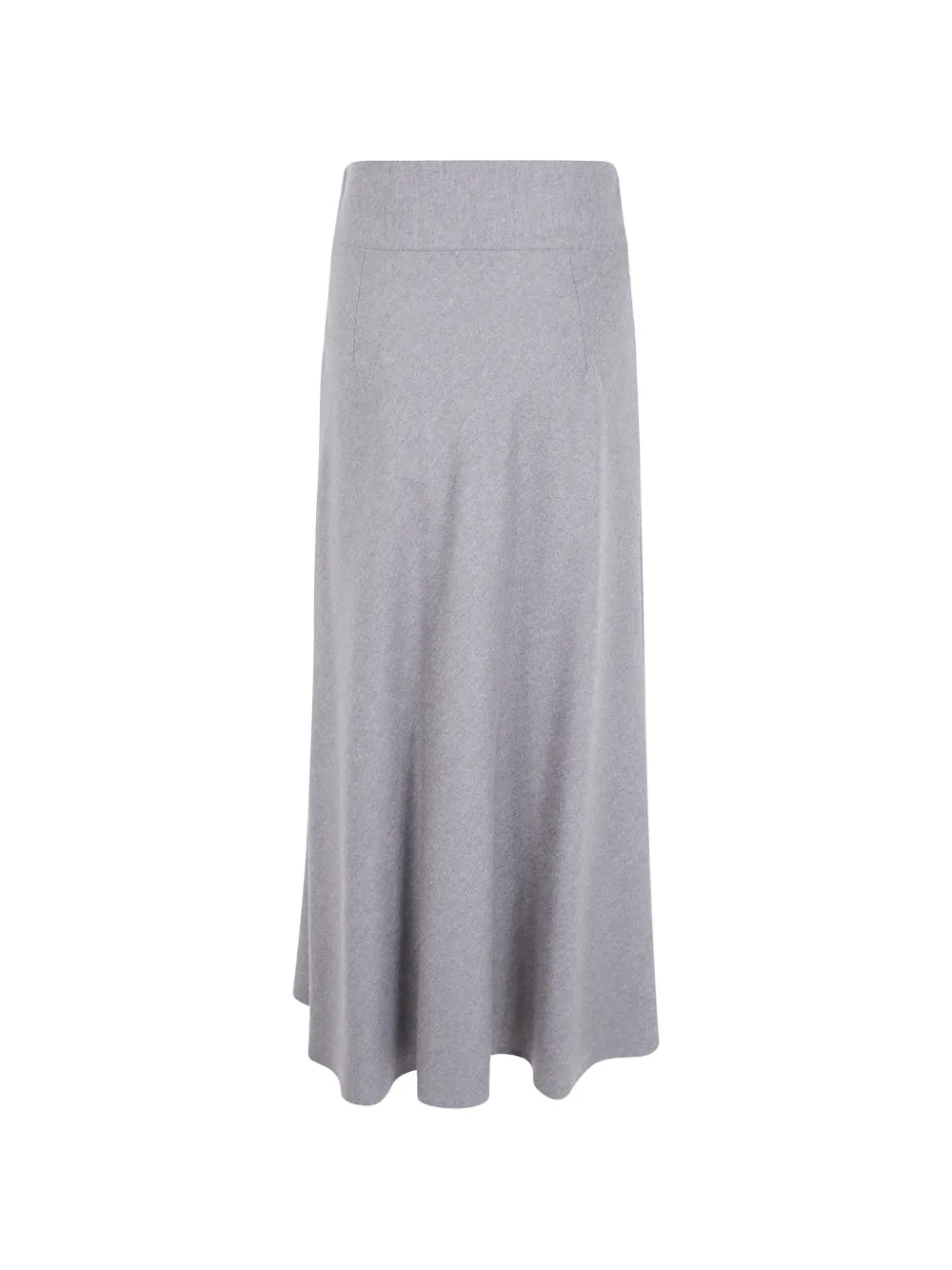 D.Exterior Wollen rok met trekkoordtaille Bruin