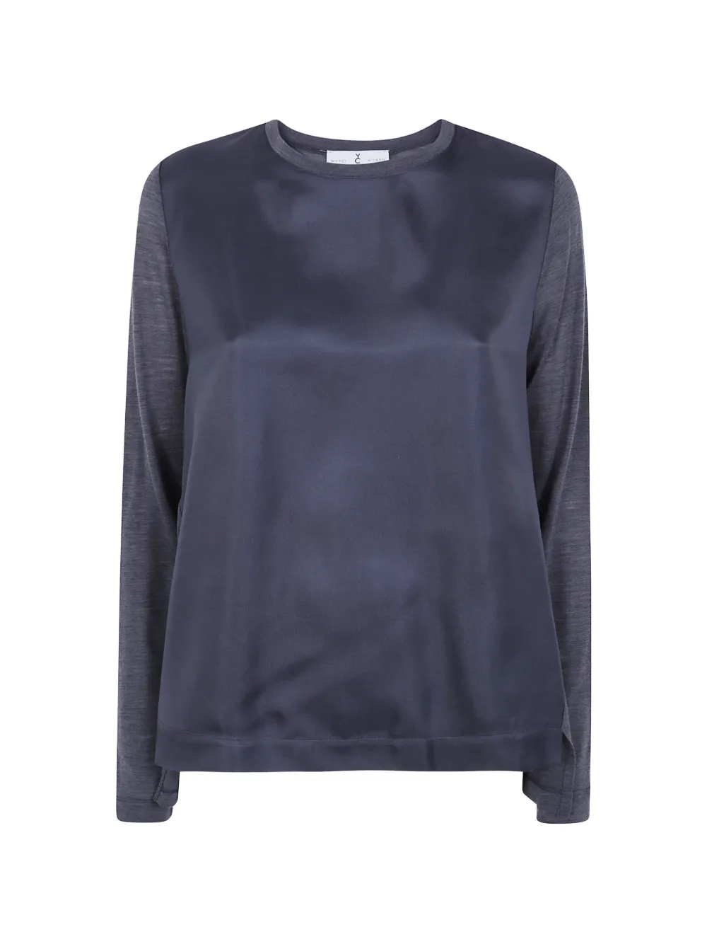 Why Ci long-sleeve T-shirt - Grigio
