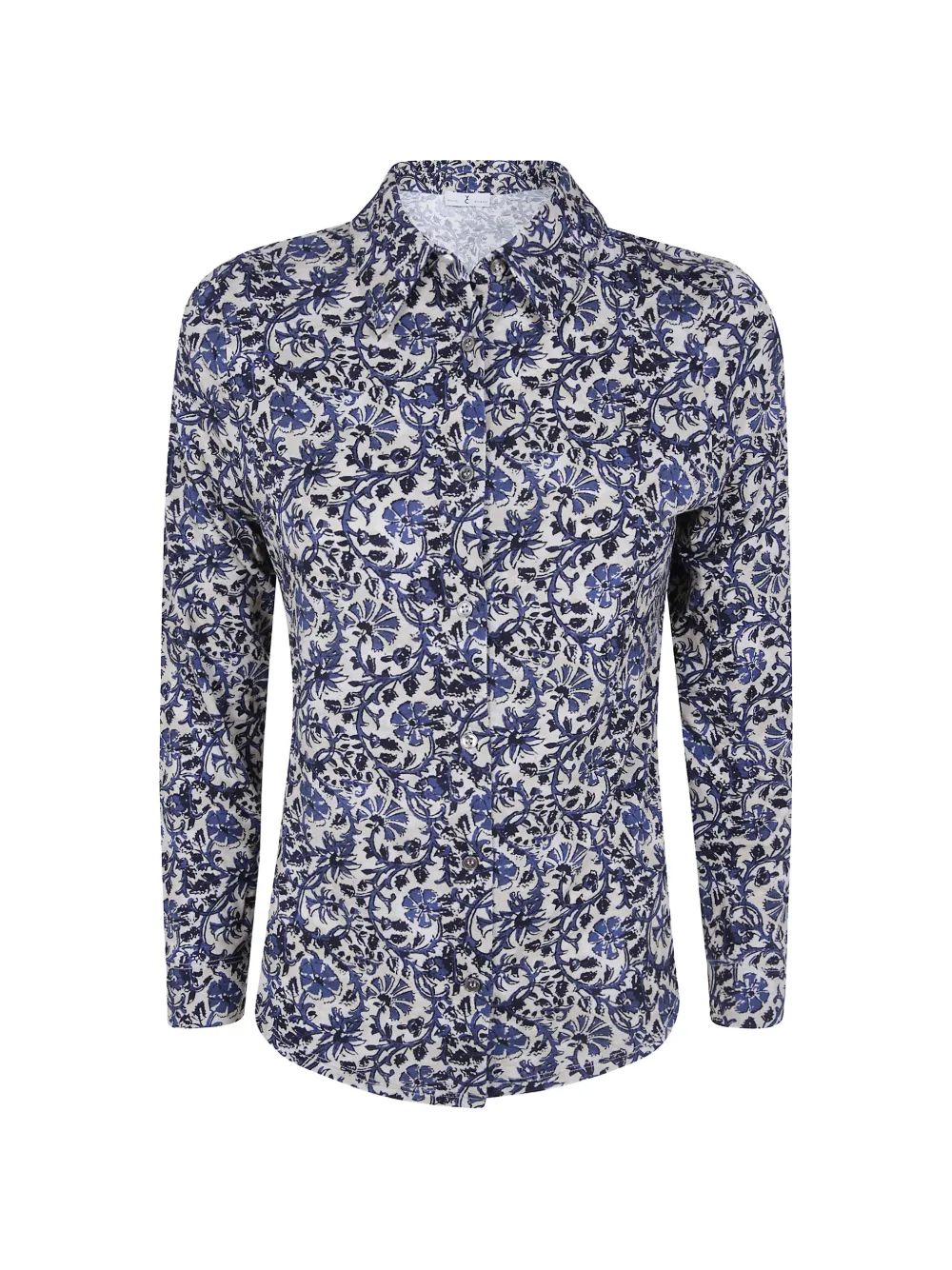 Why Ci floral-print long-sleeve shirt
