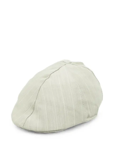 Colorichiari pinstripe-pattern flat cap