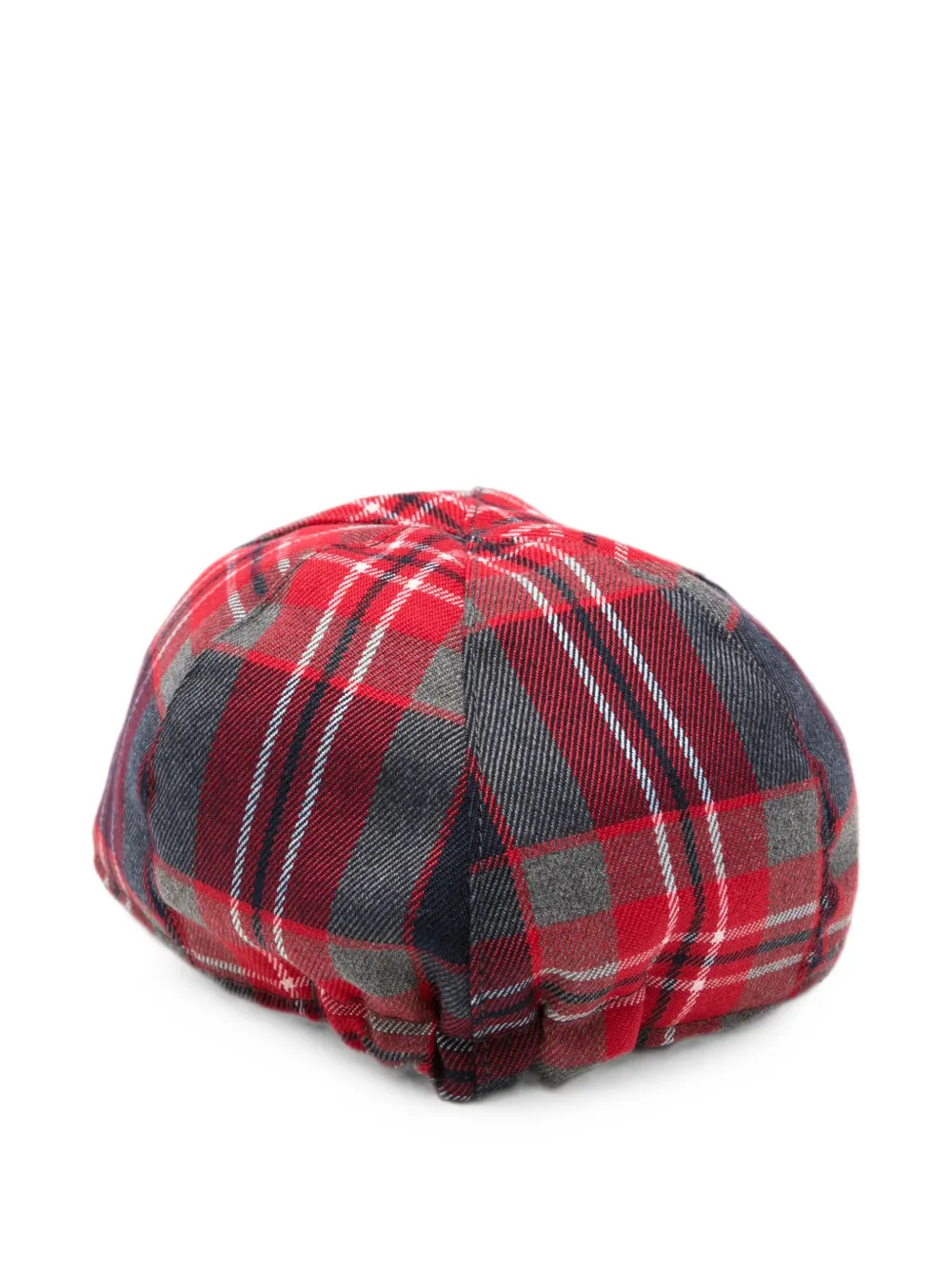 Colorichiari Platte pet met tartan ruit Rood
