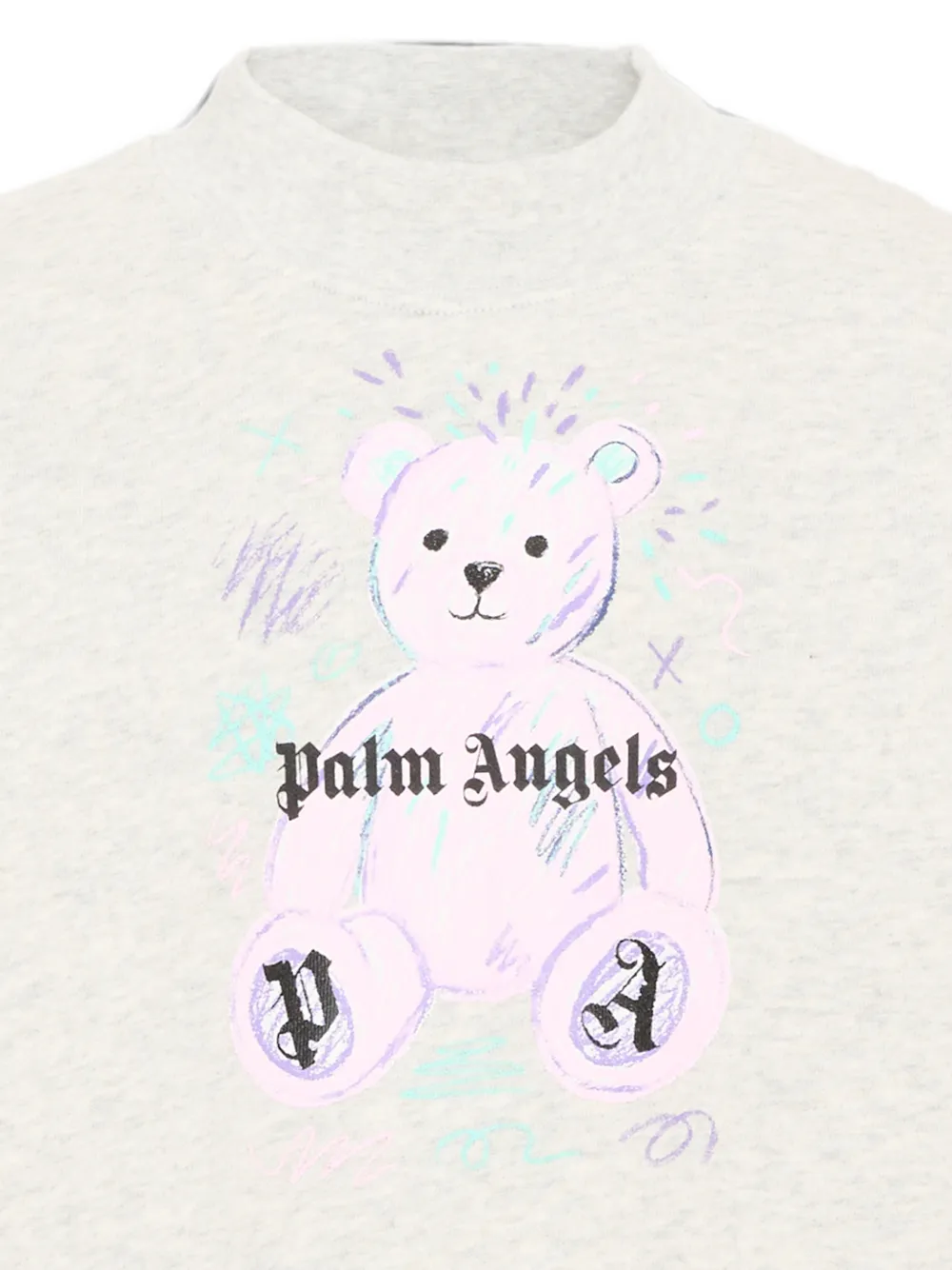 Palm Angels Kids Trui met Teddy Bear-print Grijs