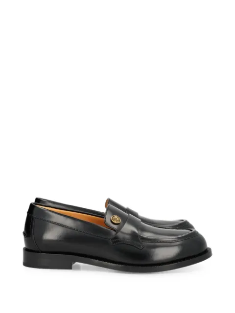 Versace Manu leather loafers