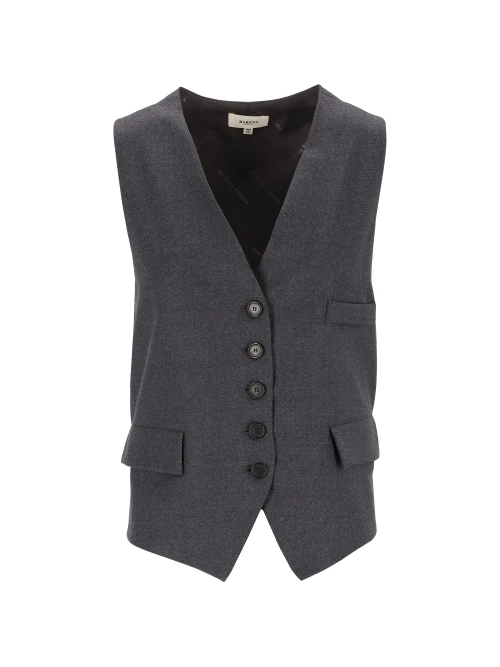 Barena Romeo flannel waistcoat - Grau