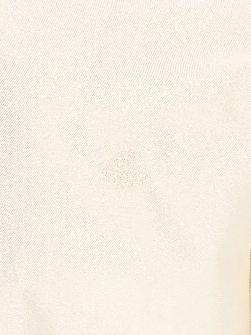 Vivienne Westwood Krall overhemd met twee knopen Beige