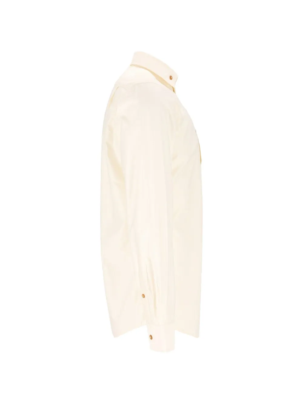 Vivienne Westwood Krall overhemd met twee knopen Beige