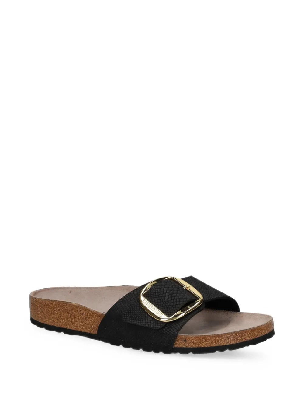 Birkenstock Madrid Big Buckle sandals Zwart