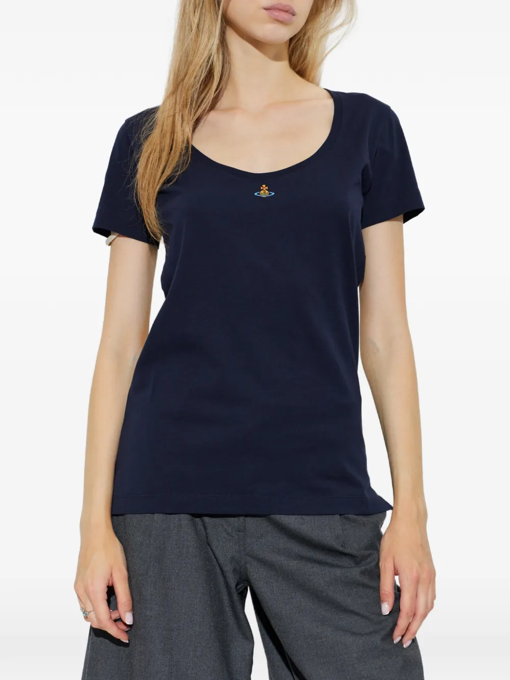 Vivienne Westwood T-shirt Lollo Blauw