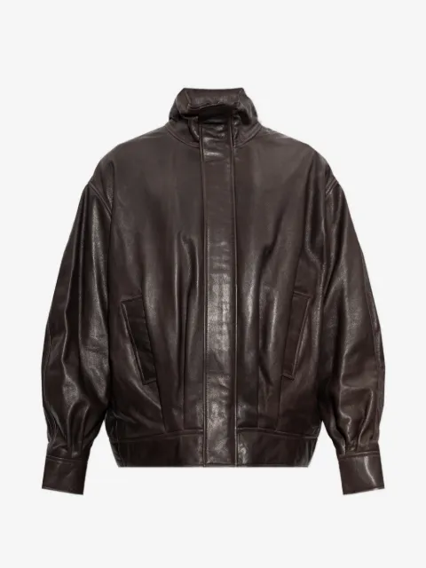 Arma Paulo high-neck leather jacket