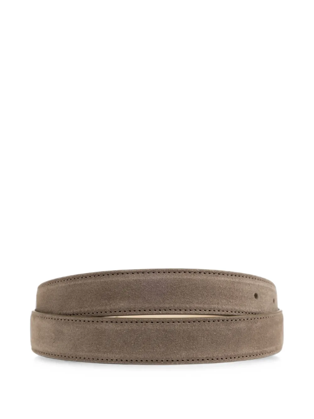 Maison Margiela Leren riem Grijs