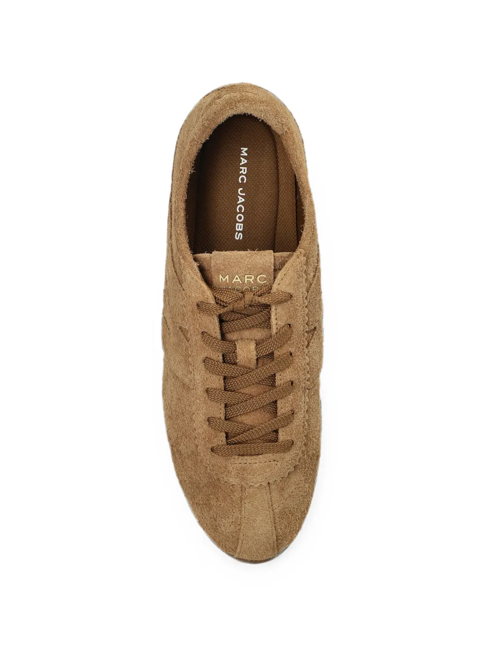 Marc Jacobs 400 Bleecker suède sneakers Bruin