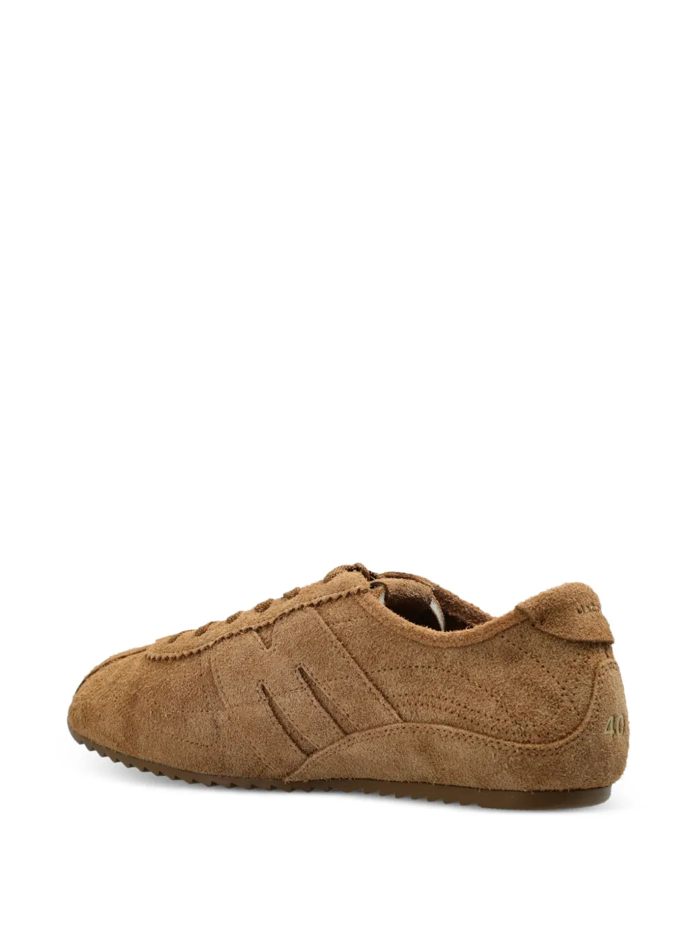 Marc Jacobs 400 Bleecker suède sneakers Bruin