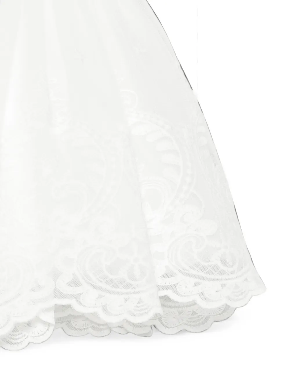 Colorichiari Jurk met strikdetail Wit