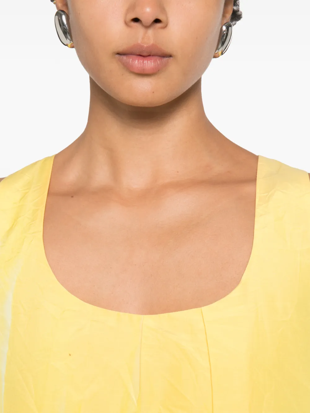 LOEWE Mouwloze jurk Geel