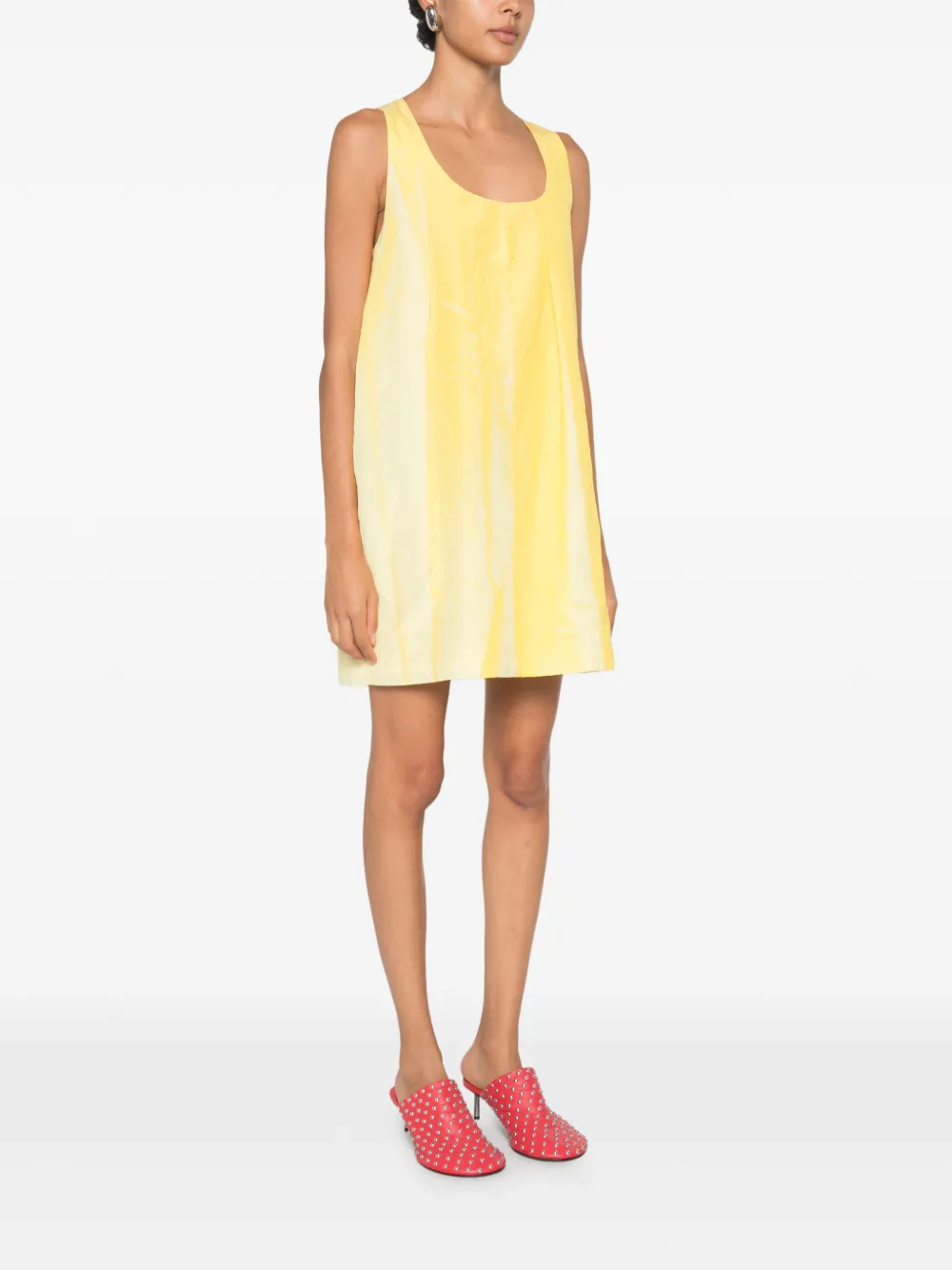 LOEWE Mouwloze jurk Geel