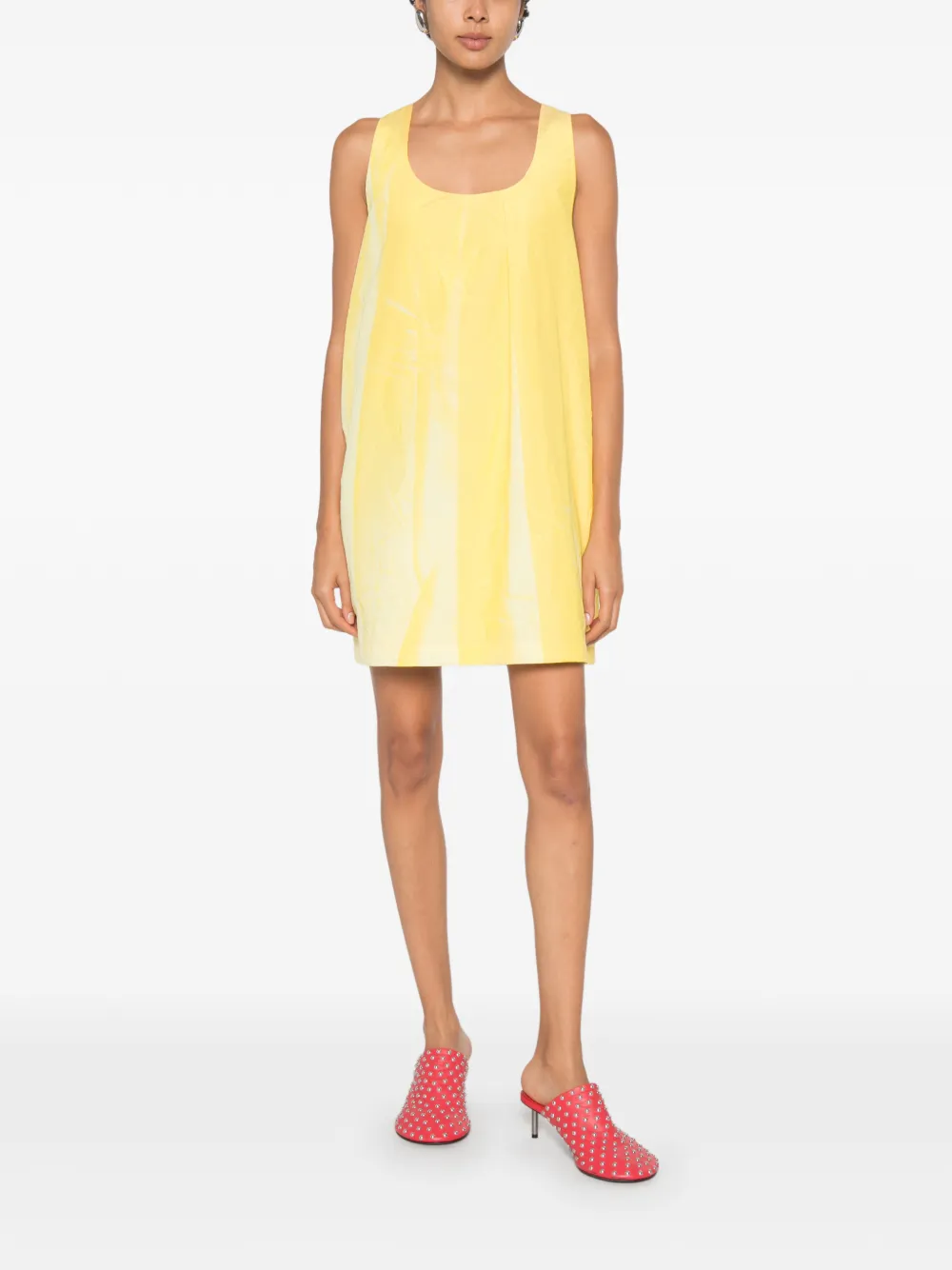LOEWE Mouwloze jurk Geel