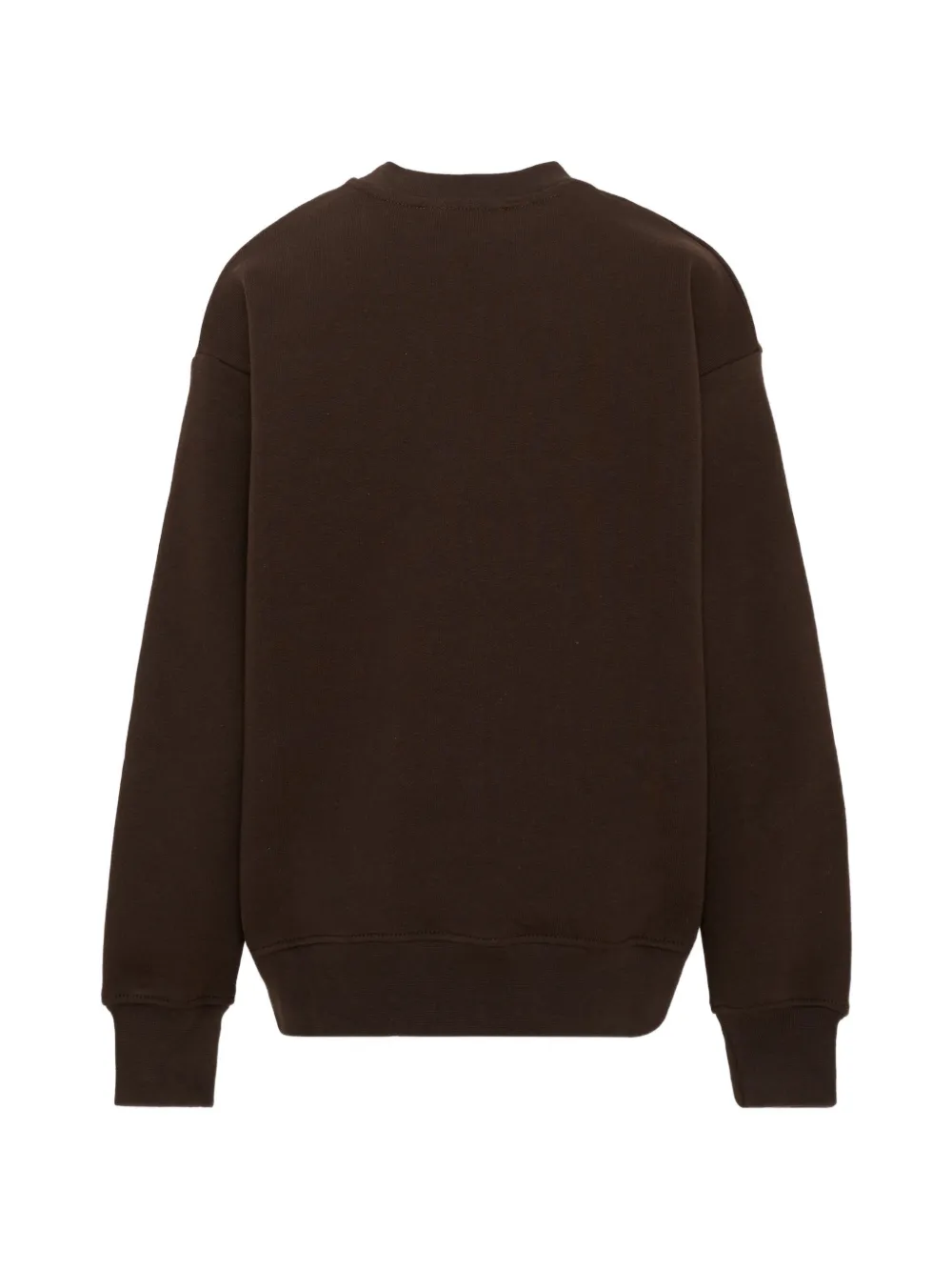 MSGM Kids Sweater met geborduurd logo Bruin