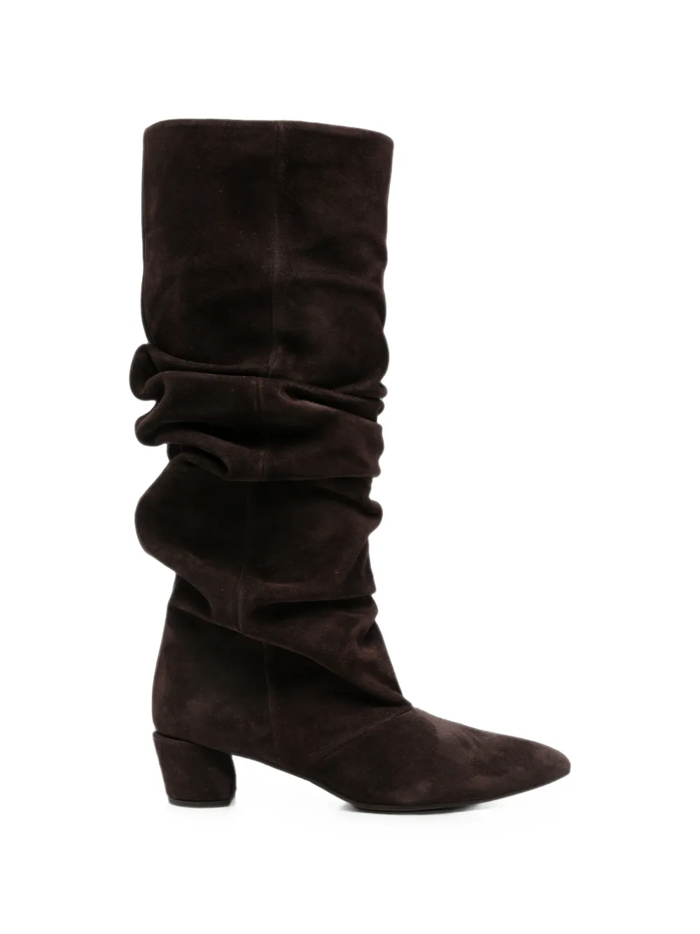 Liska slouchy suede boots
