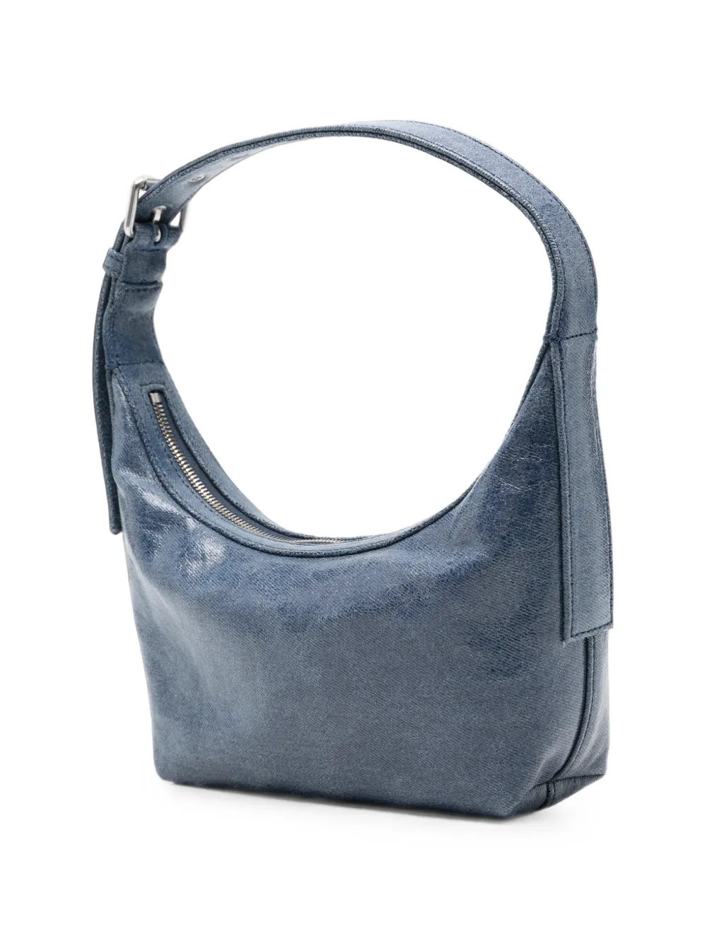 Alexander Wang Schoudertas met gekreukt effect en logo-reliëf Blauw