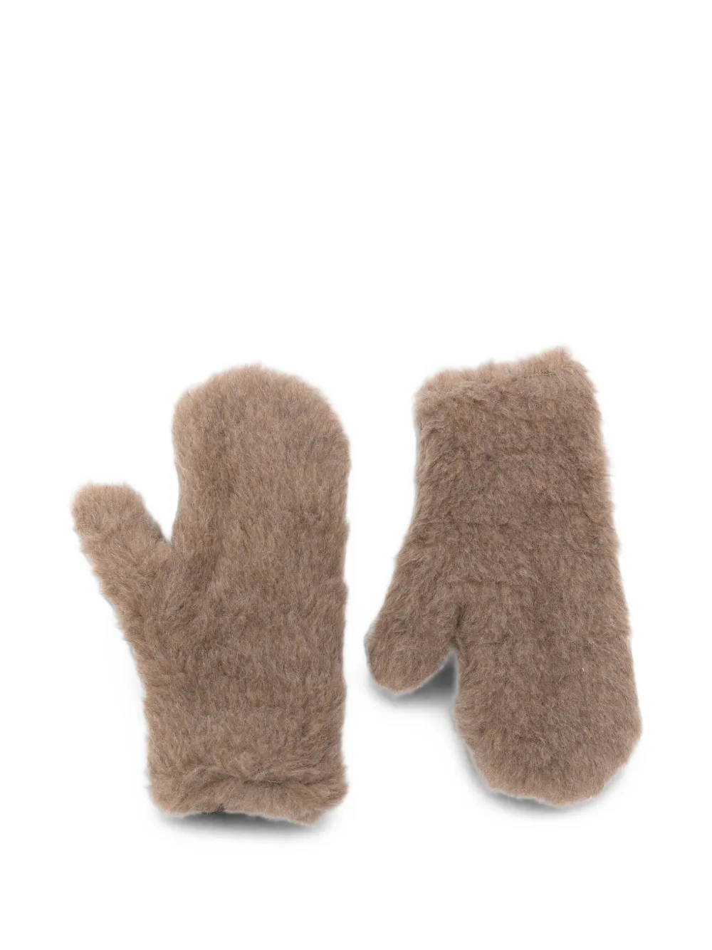 Max Mara Teddy mitts - Marrone