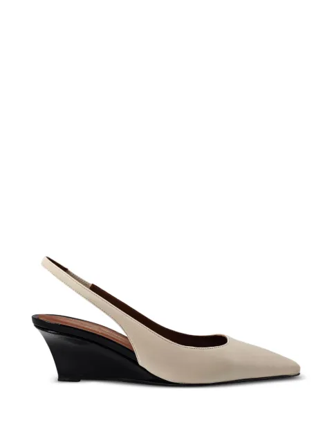 Madison.Maison Loux slingback wedge pumps