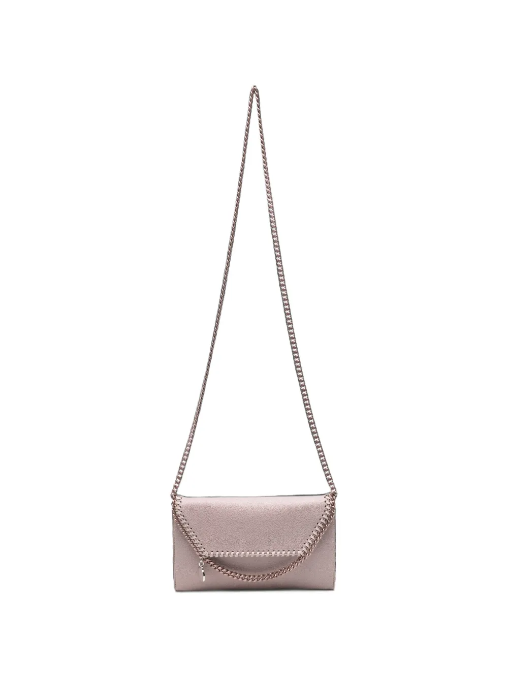 Stella McCartney Falabella chain-trim shoulder bag - Rosa
