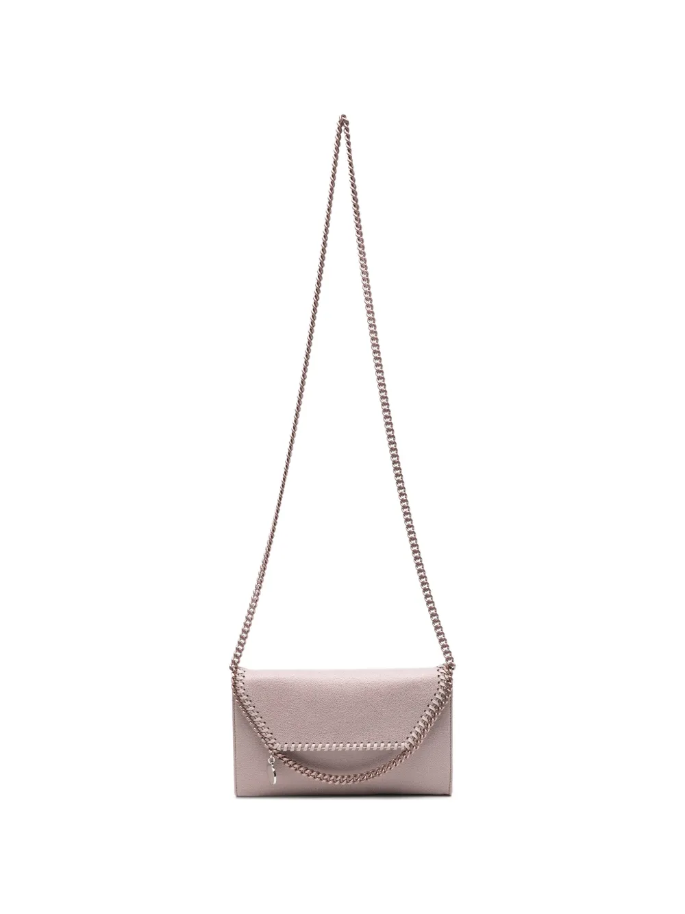 Stella McCartney Falabella chain-trim shoulder bag - Rosa