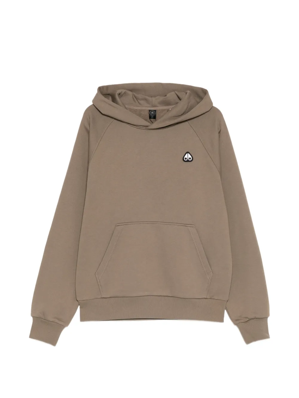 Moose Knuckles Felpa con logo e cappuccio - Toni neutri