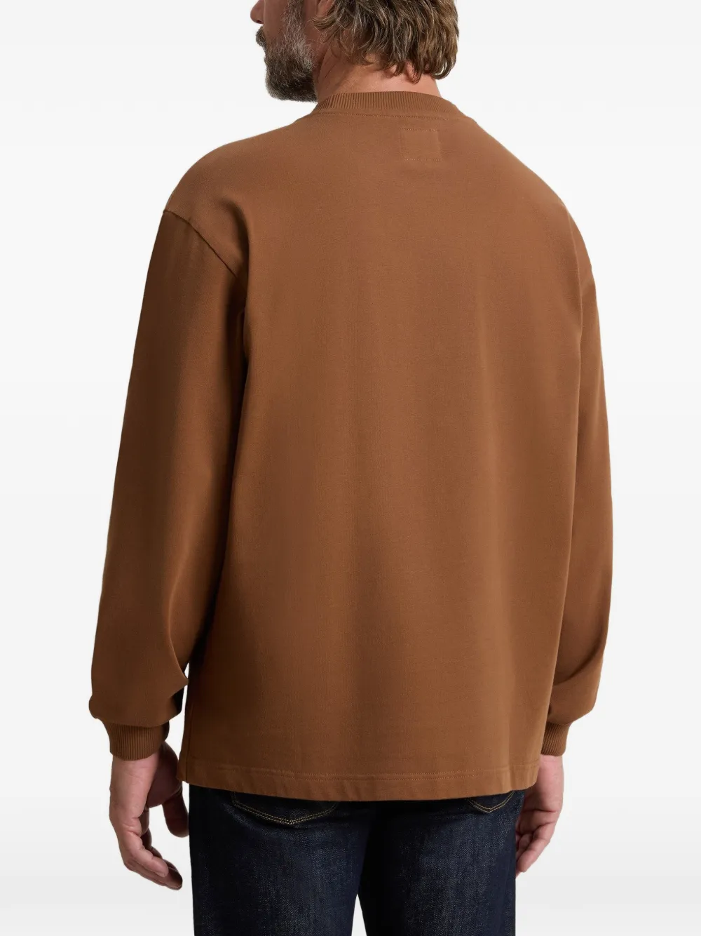 Woolrich logo-patch sweatshirt Bruin