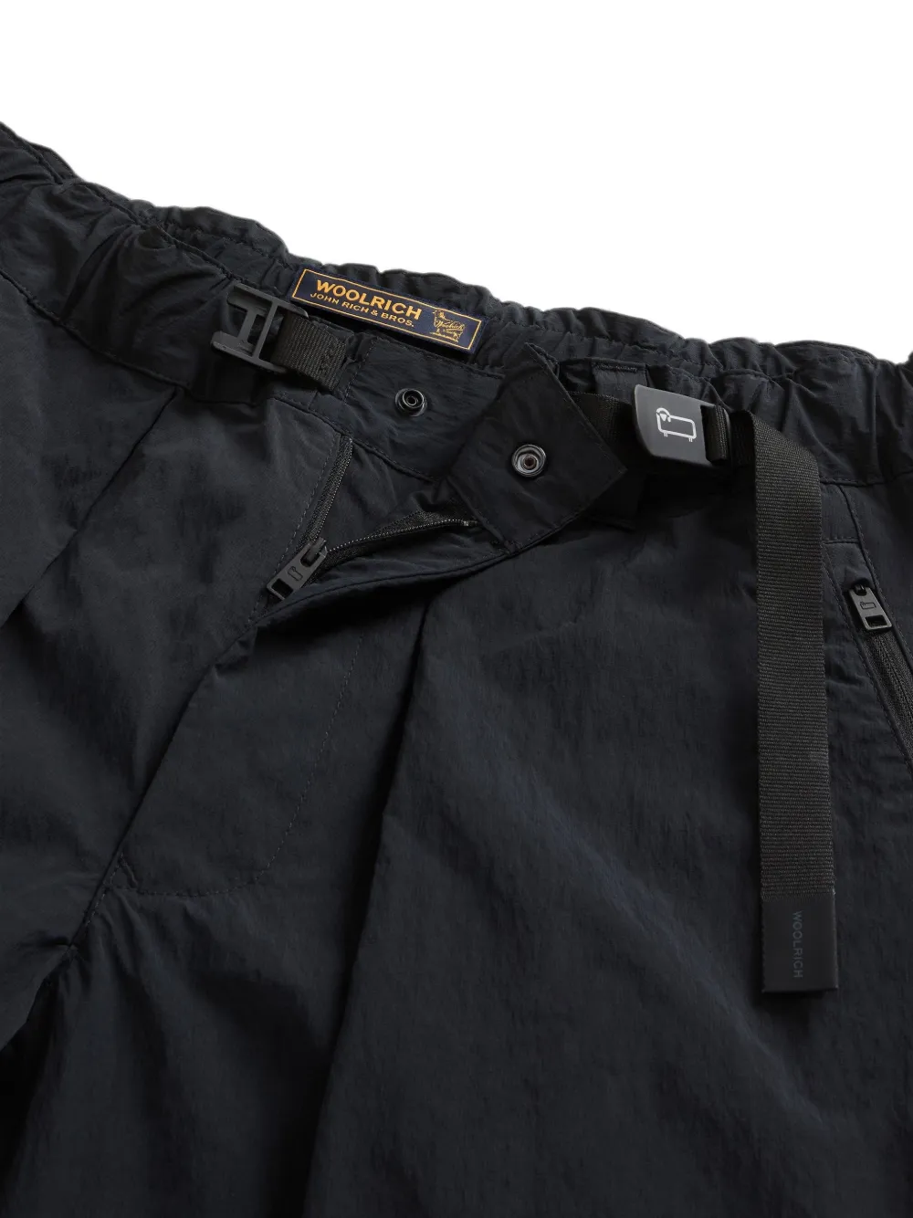 Woolrich Cargo broek met ripstop-textuur Zwart