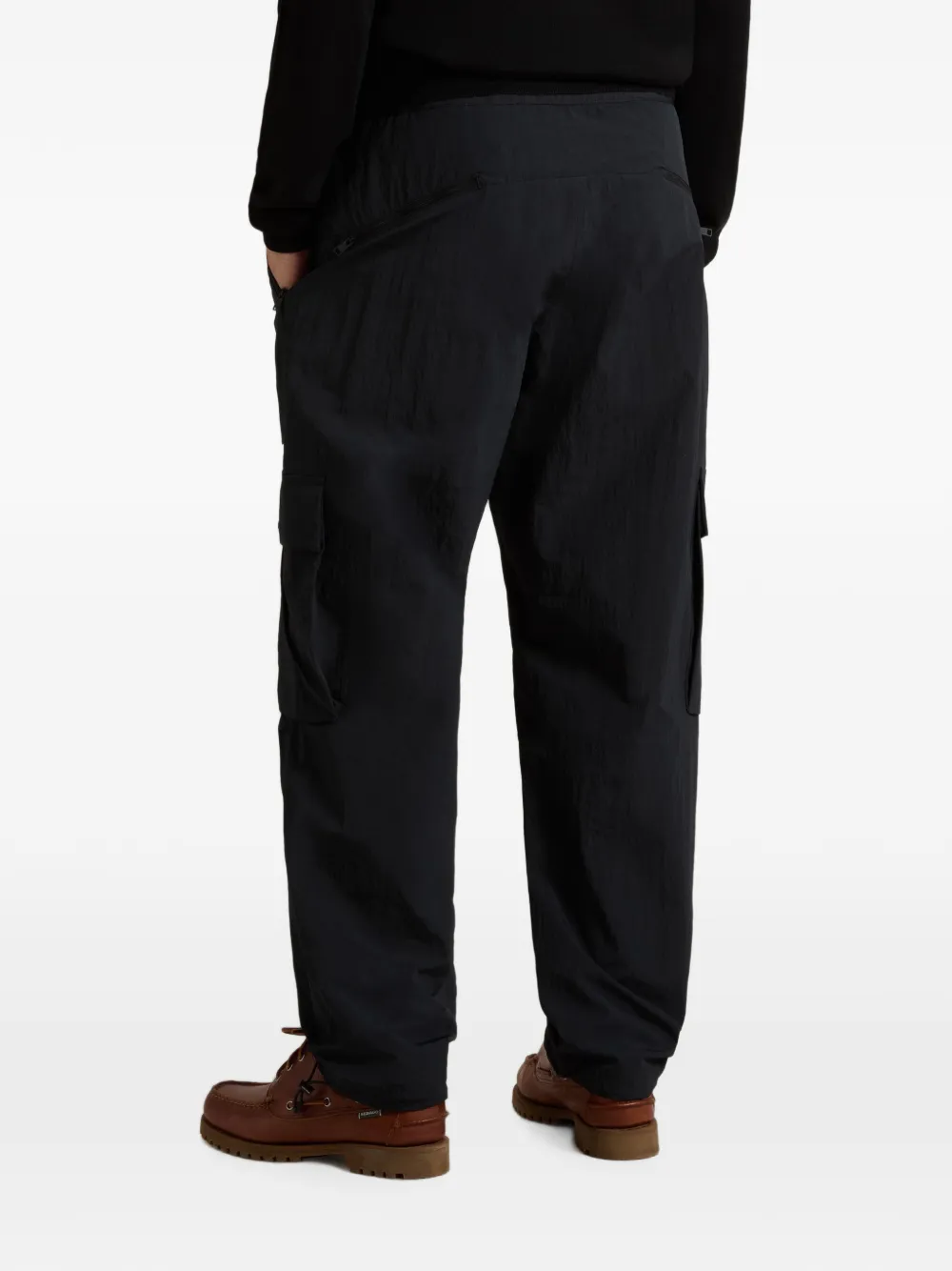 Woolrich Cargo broek met ripstop-textuur Zwart