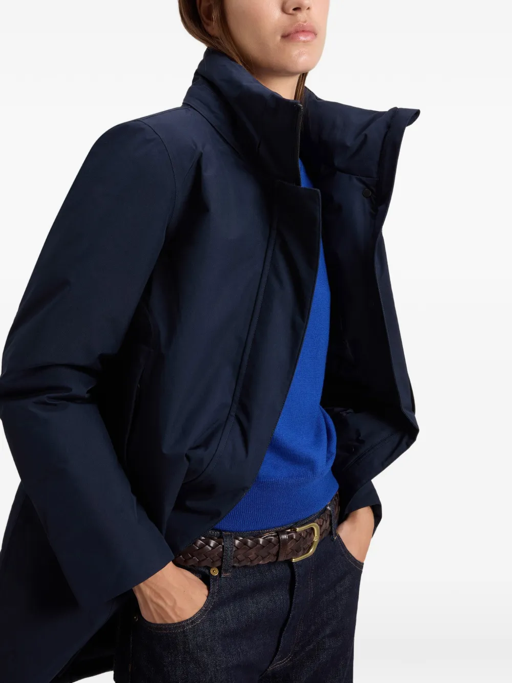 Woolrich Marshall hooded parka Blauw