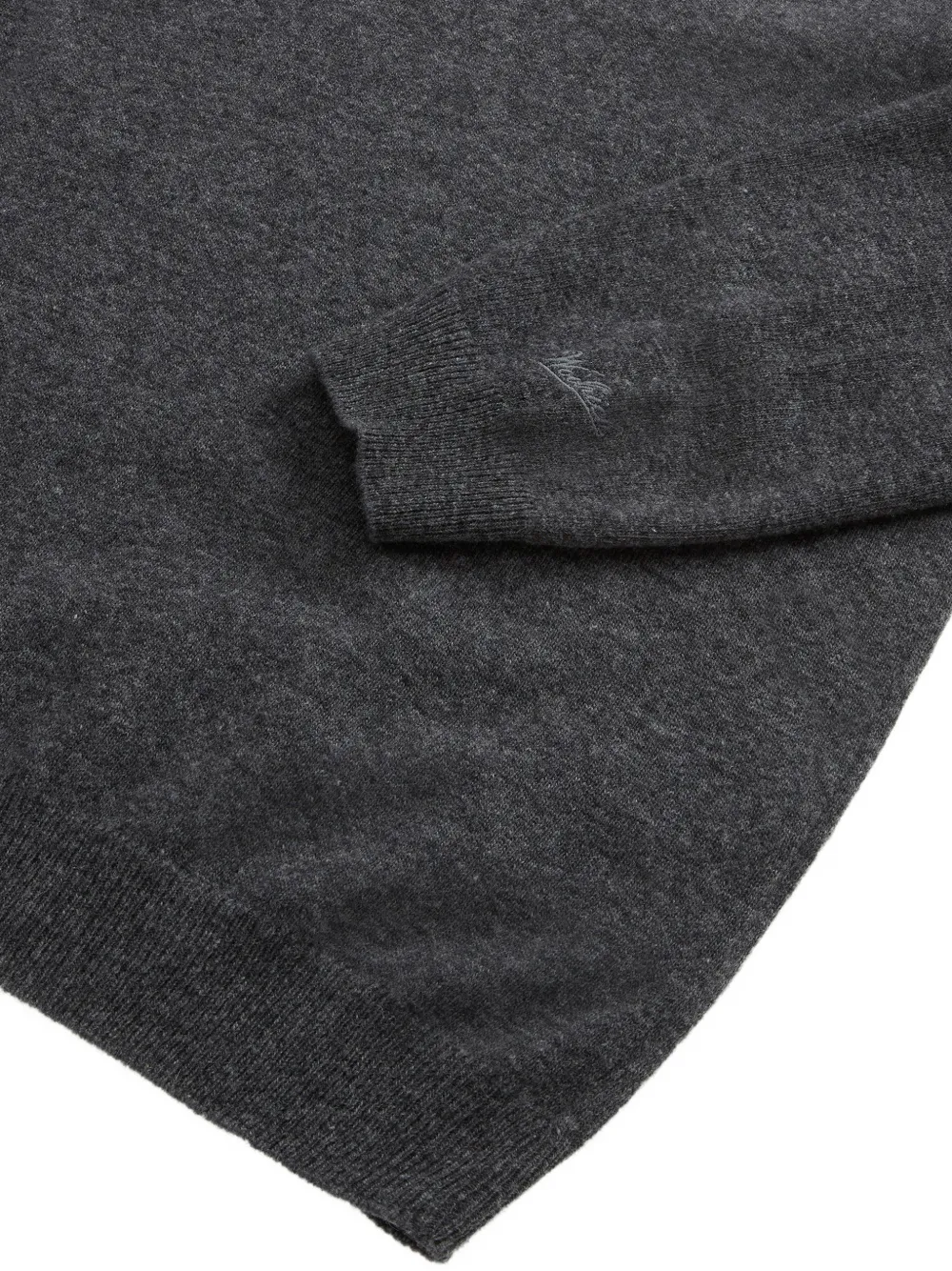 Woolrich Trui met V-hals Grijs