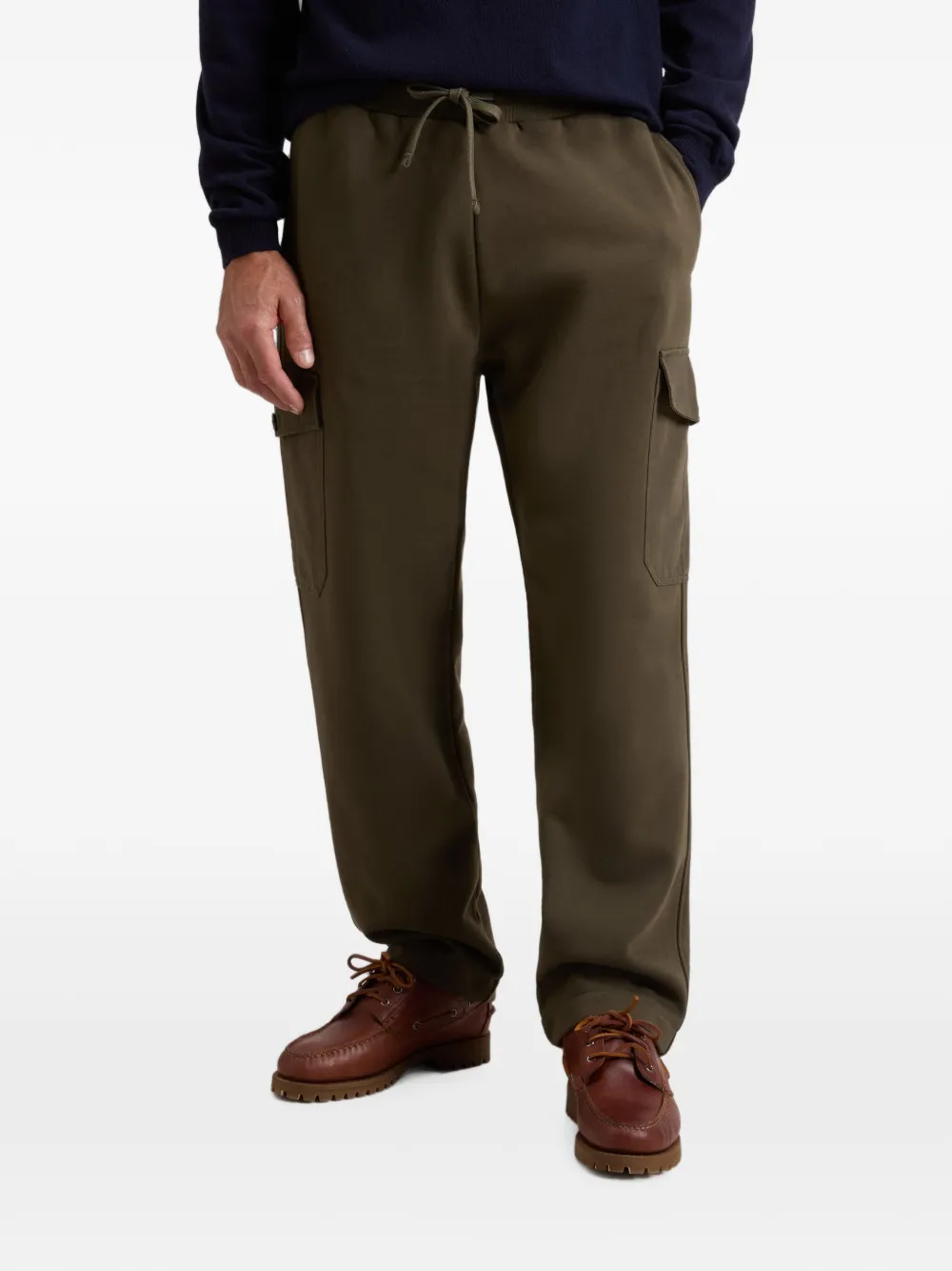 Woolrich Fleece trainingsbroek Groen