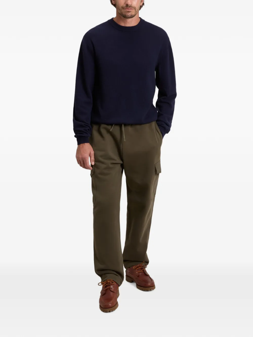 Woolrich Fleece trainingsbroek Groen
