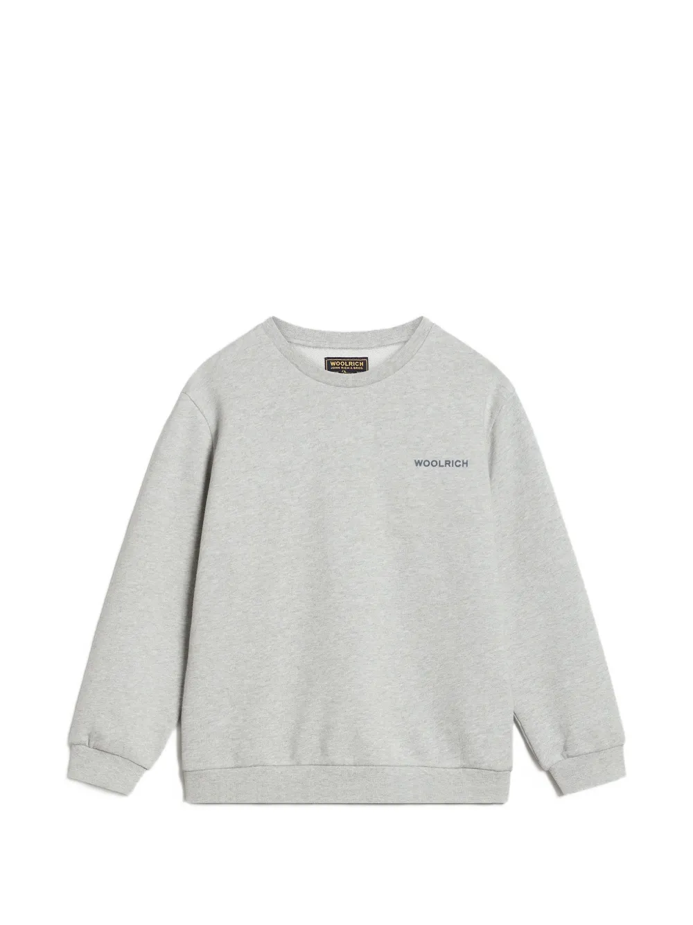 Woolrich Kids' Logo-print Sweatshirt In Grey