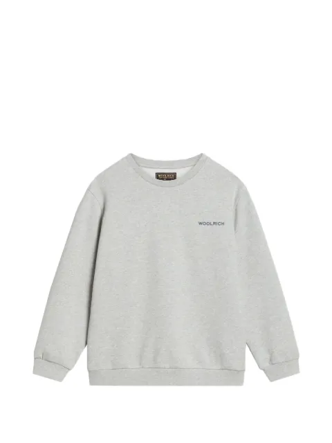 Woolrich Kids logo-print sweatshirt