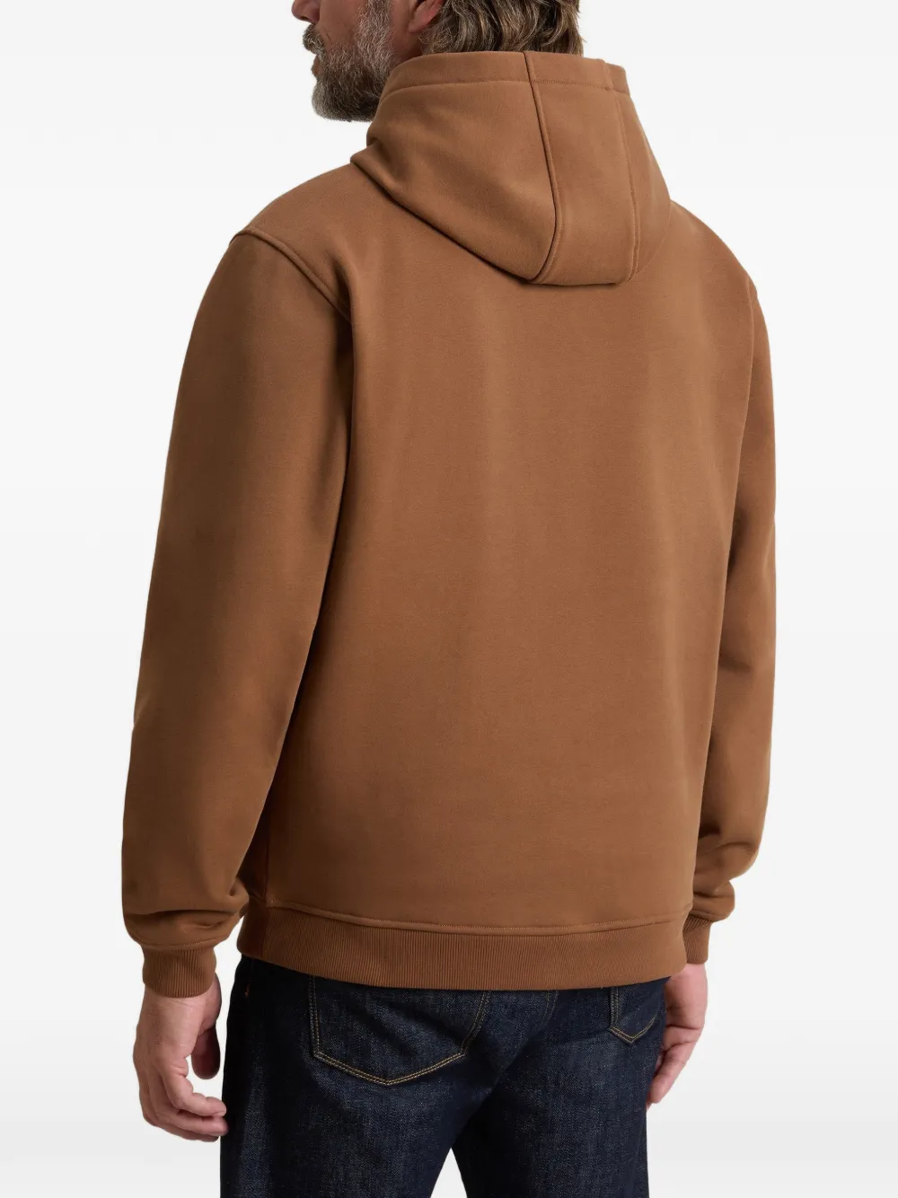 Woolrich Hoodie met zakdetail Bruin