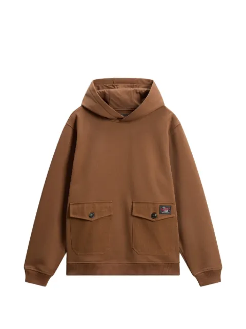 Woolrich pockets-detail hoodie