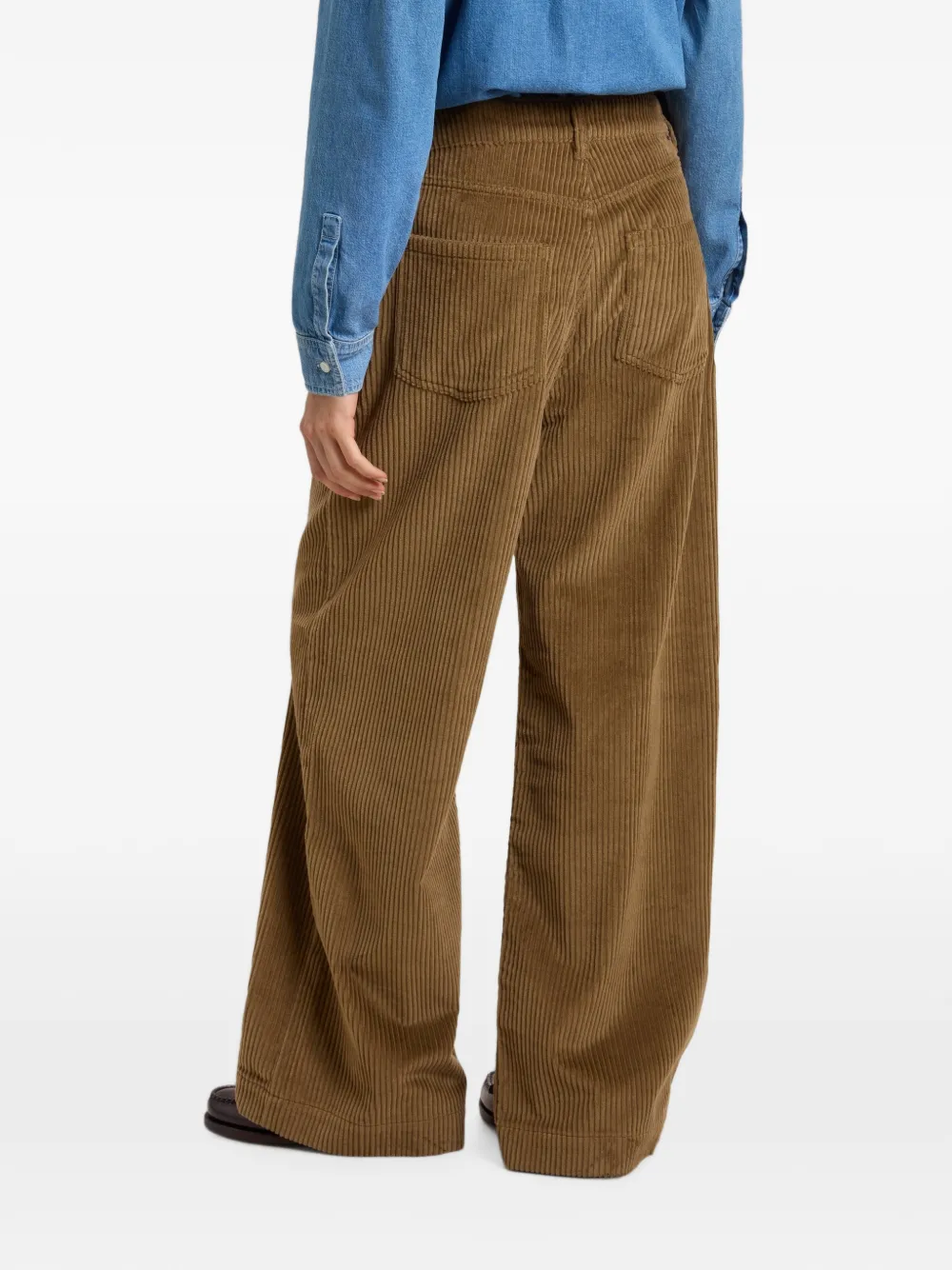 Woolrich Ribfluwelen broek Bruin
