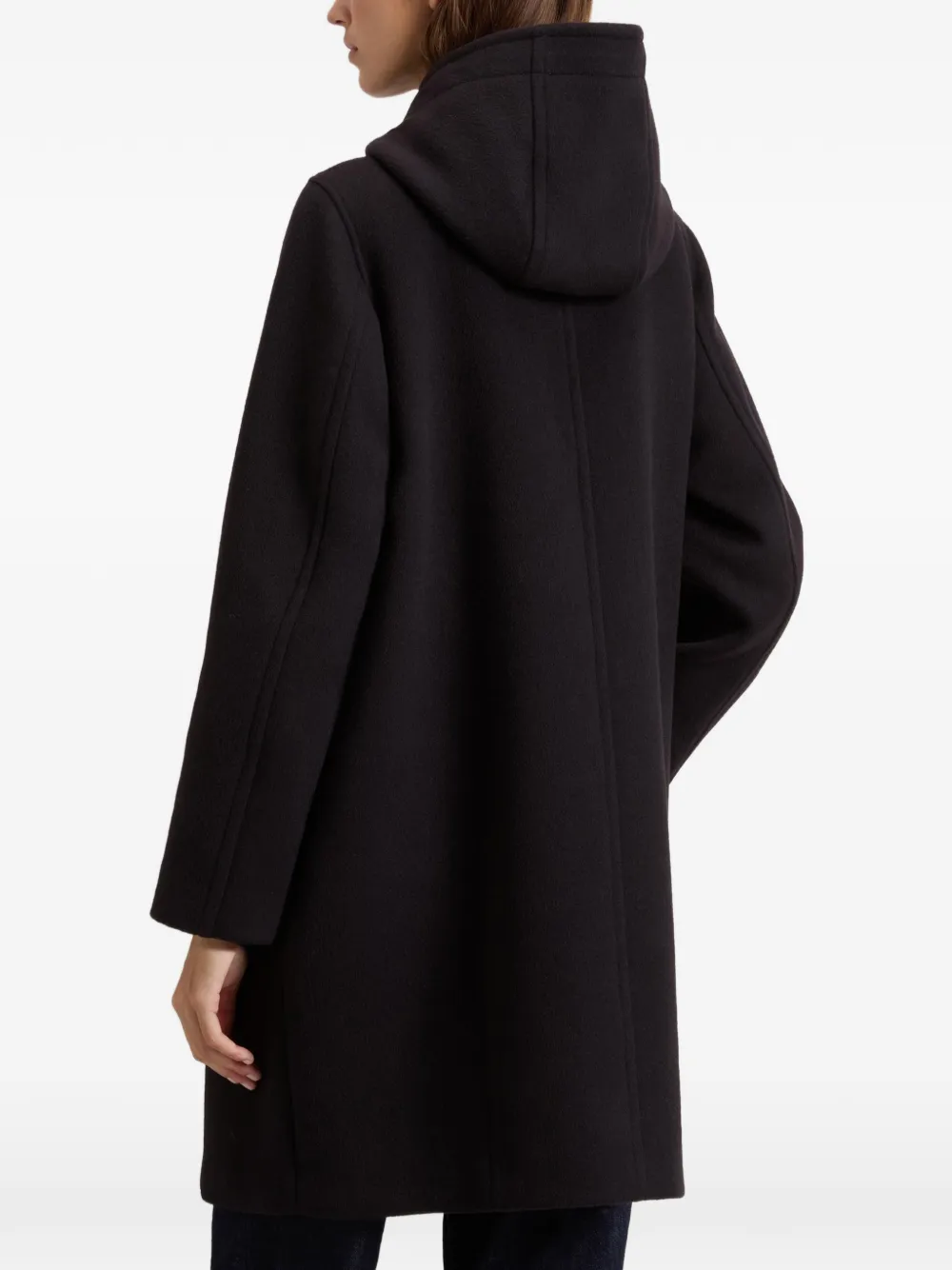 Woolrich Melton parka met capuchon Zwart