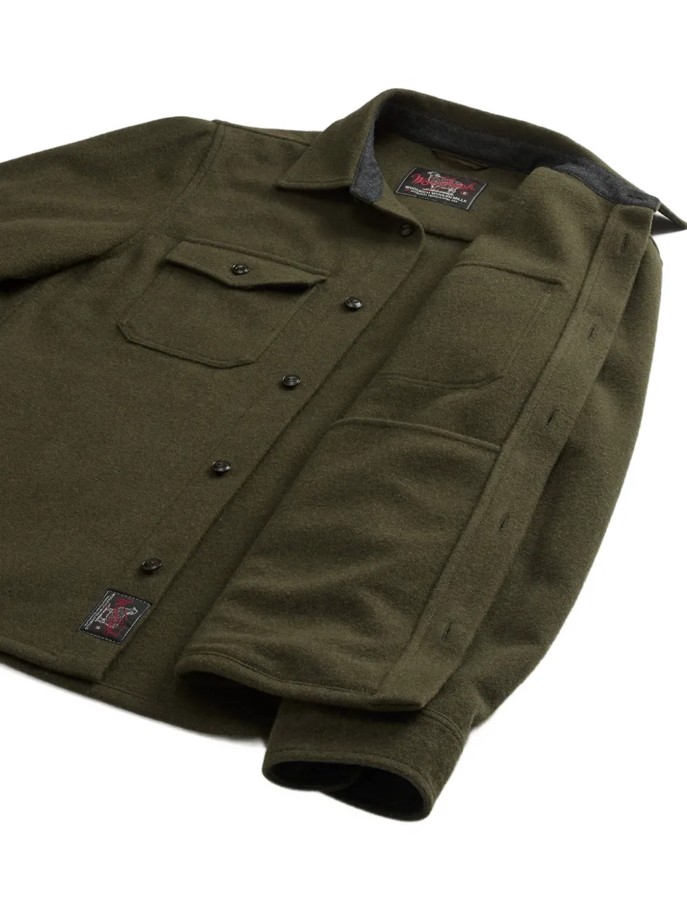 Woolrich Ranger shirt Groen