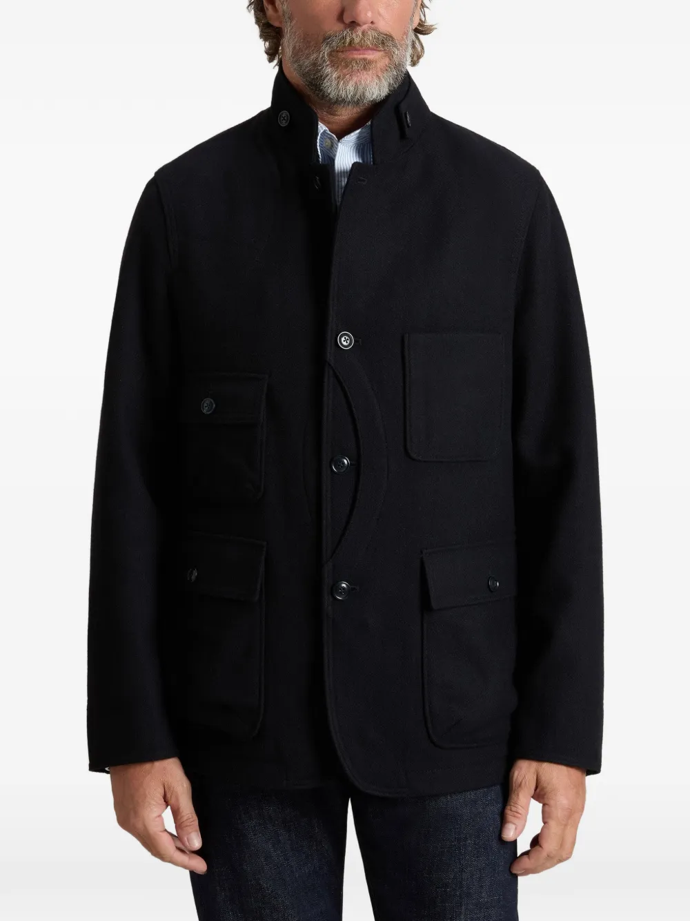 Woolrich Upland blazer Zwart